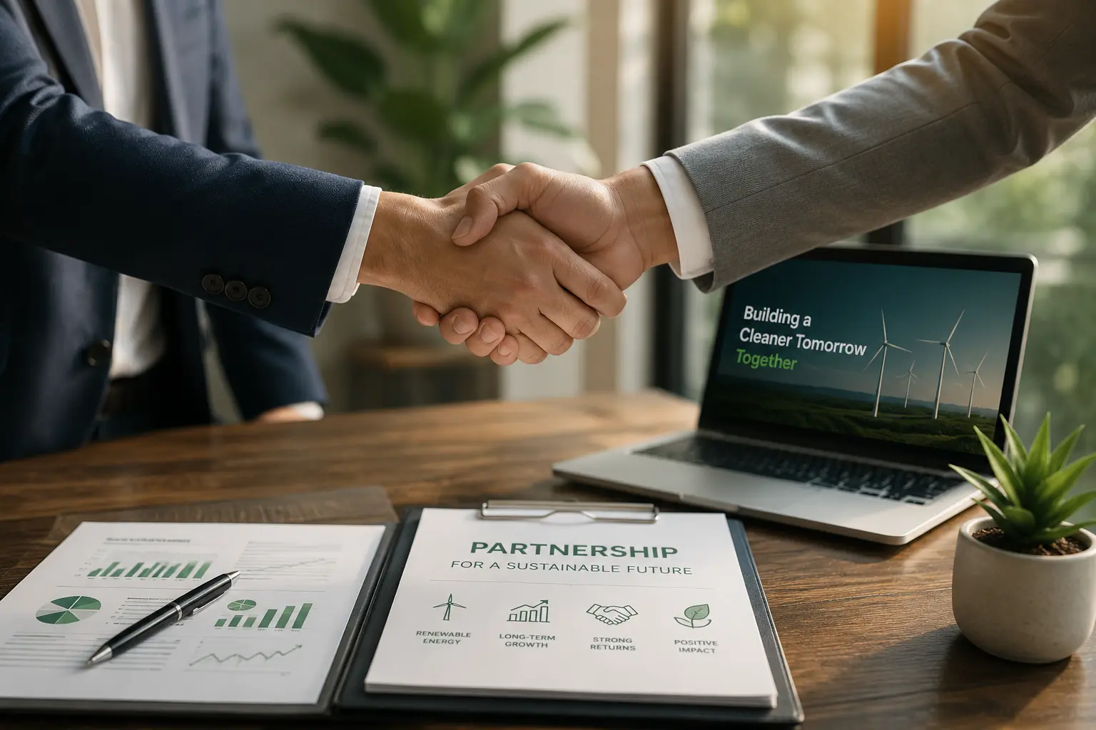 Vyntra Power building transparent partnerships for renewable energy project investment.