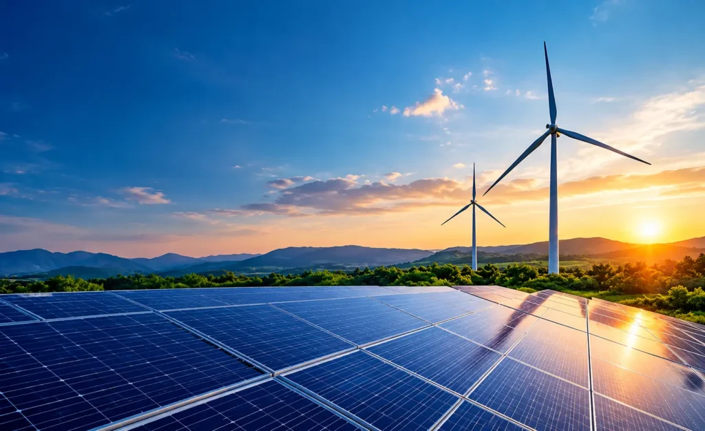 Renewable energy company powering modern businesses with renewable energy.